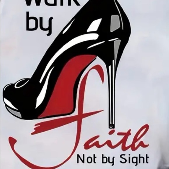 New! Walk By Faith TShirt - Picture 2 of 4